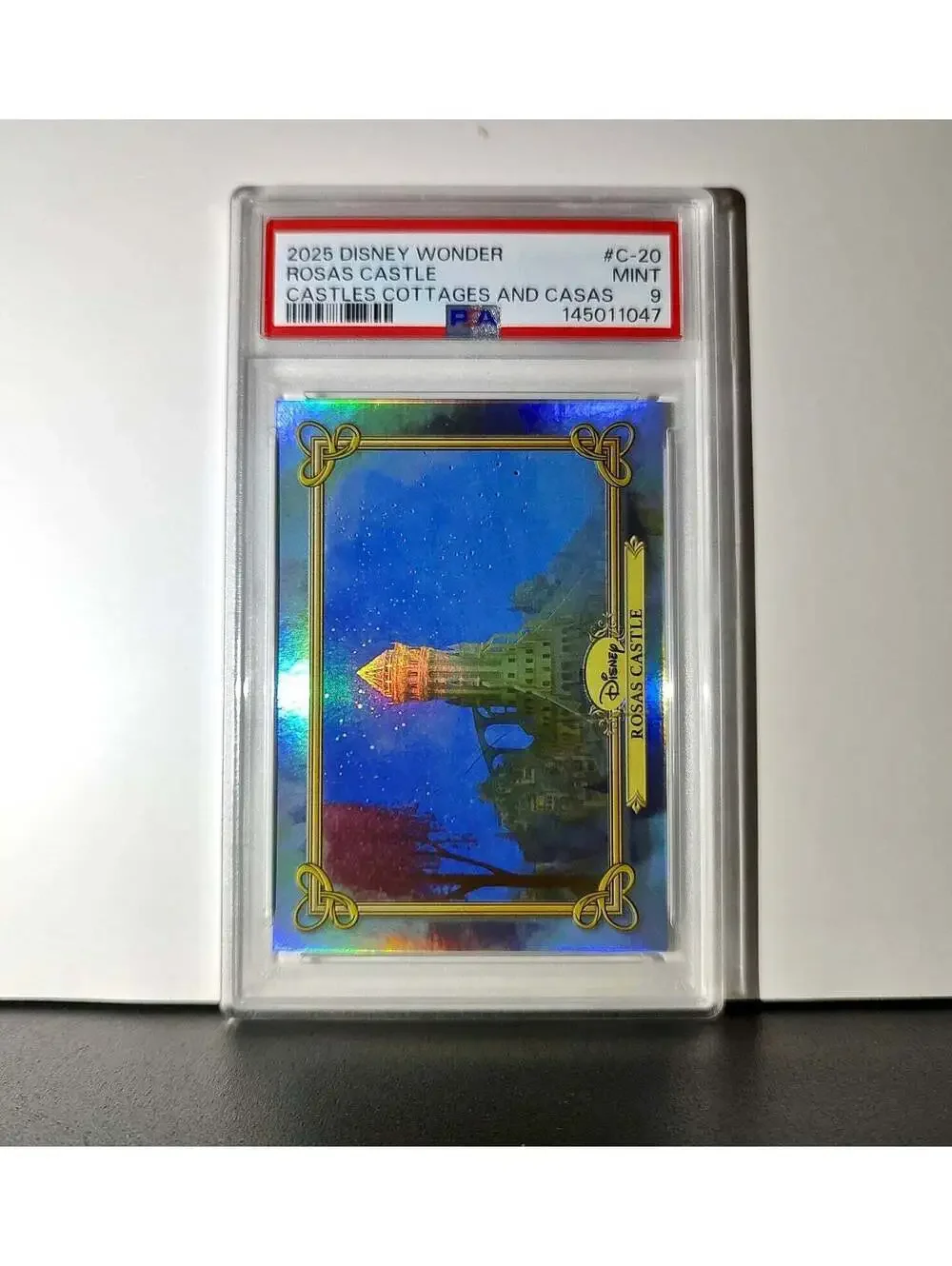 Rosas Castle 2025 Topps Disney #C-20 Card Wish PSA 9